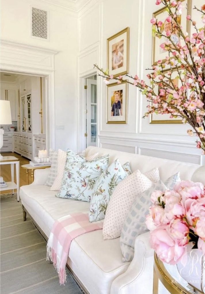 Vintage floral fabrics 