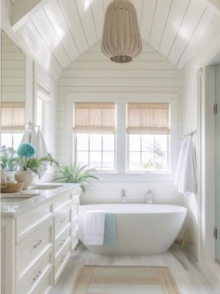 Coastal Grandmother Bathroom Ideas for Small Spaces