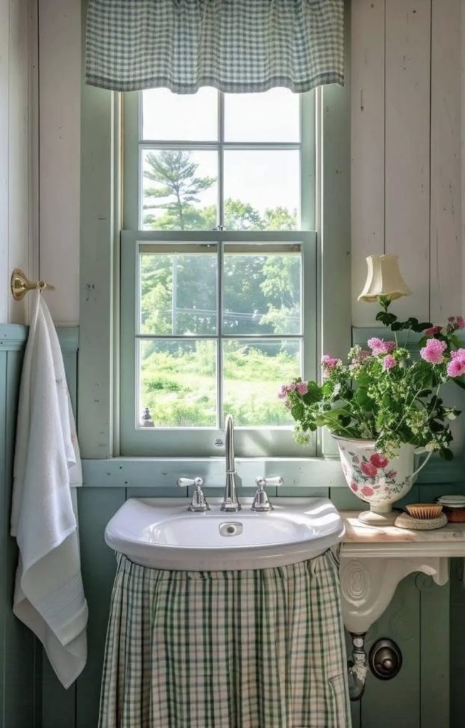 Skirted Pedestal Sink