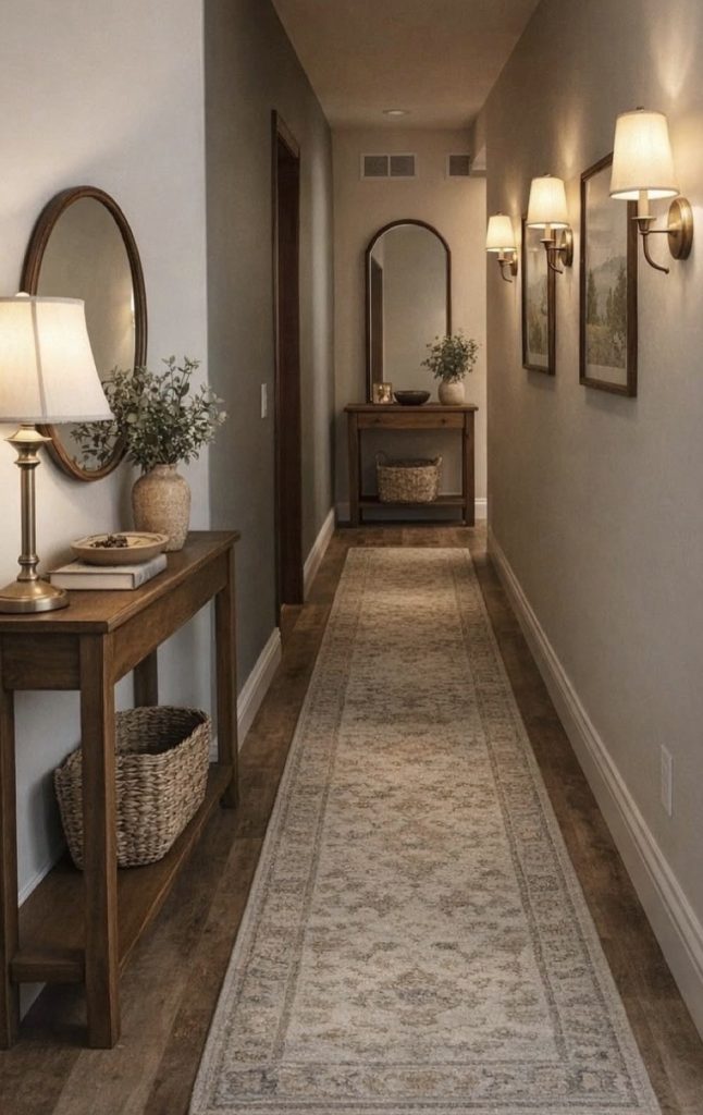 French country hallway ideas 
