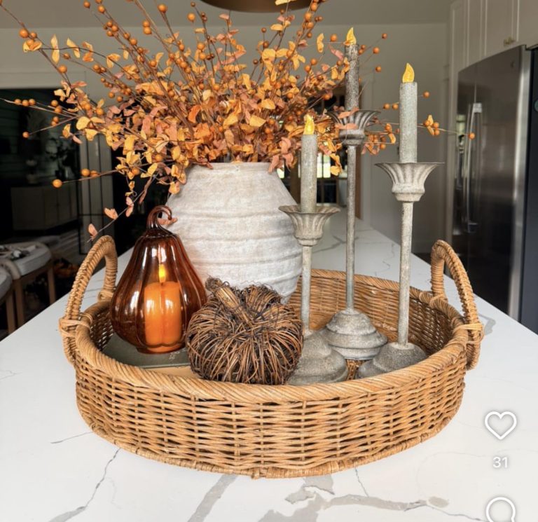 How to Decorate Your Kitchen Island for Thanksgiving