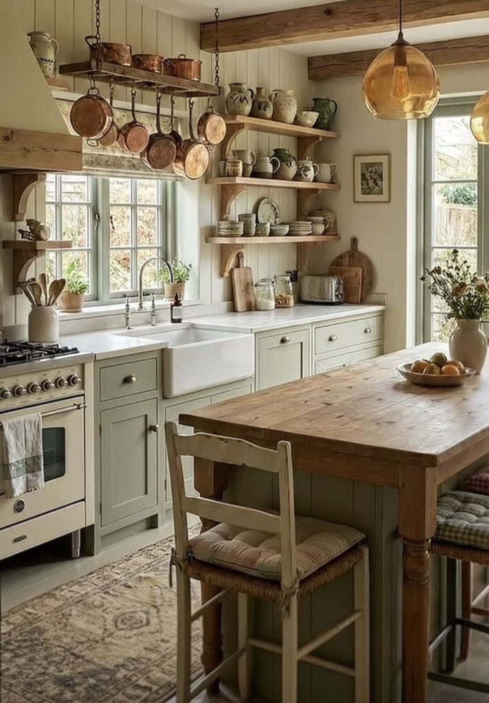 Vintage Cottage Kitchen Decor Ideas