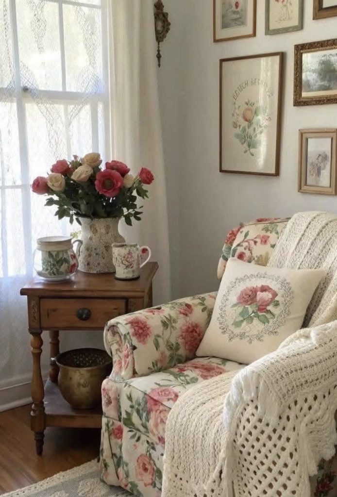 English Cottage Style Living Room Ideas on a Budget