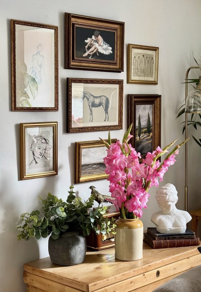 Antique Portrait Corner