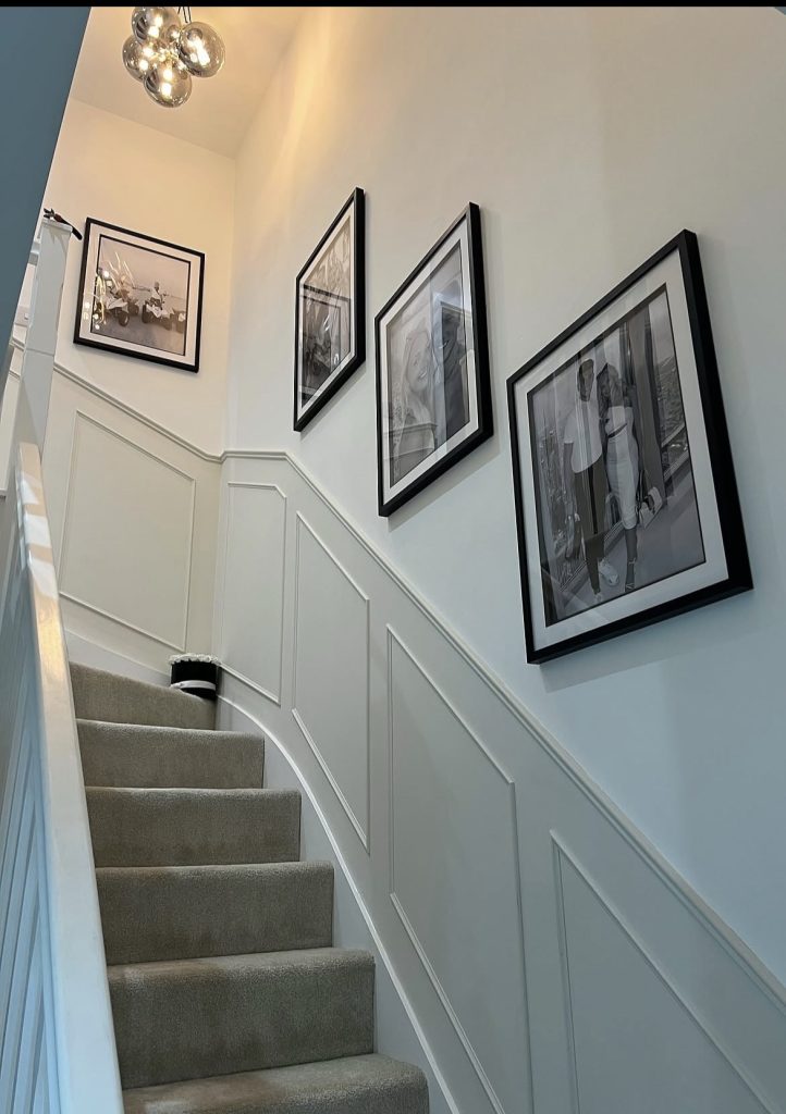 Budget-Friendly Stairway Gallery Wall Ideas 
