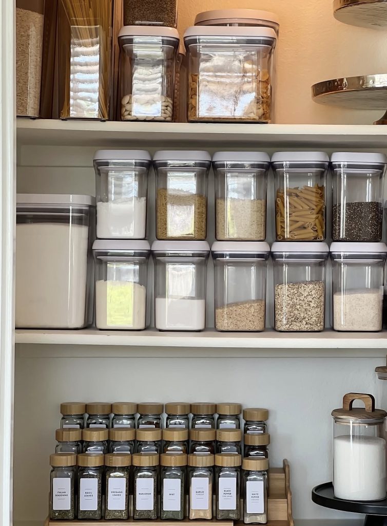 Clear Stackable Bins
