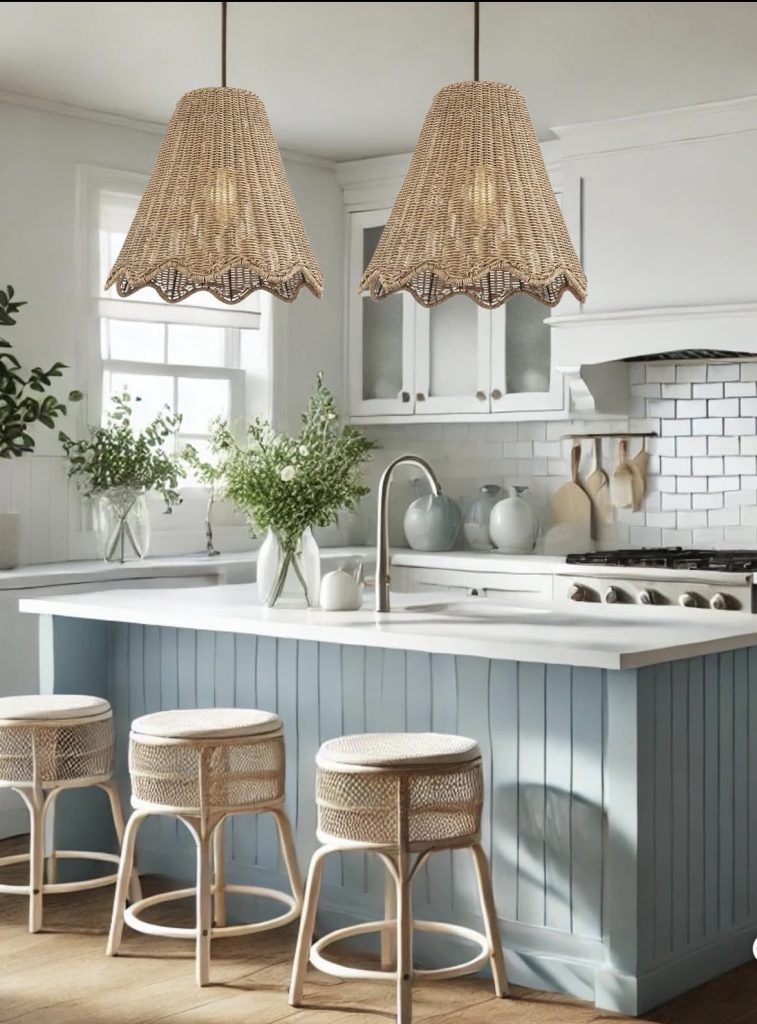 Wicker Pendants