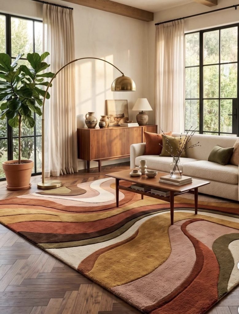 Statement rug