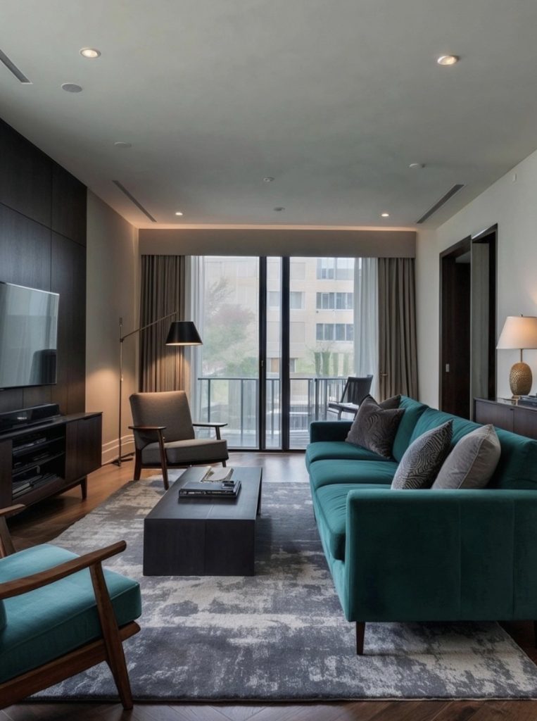 Arranged furniture 