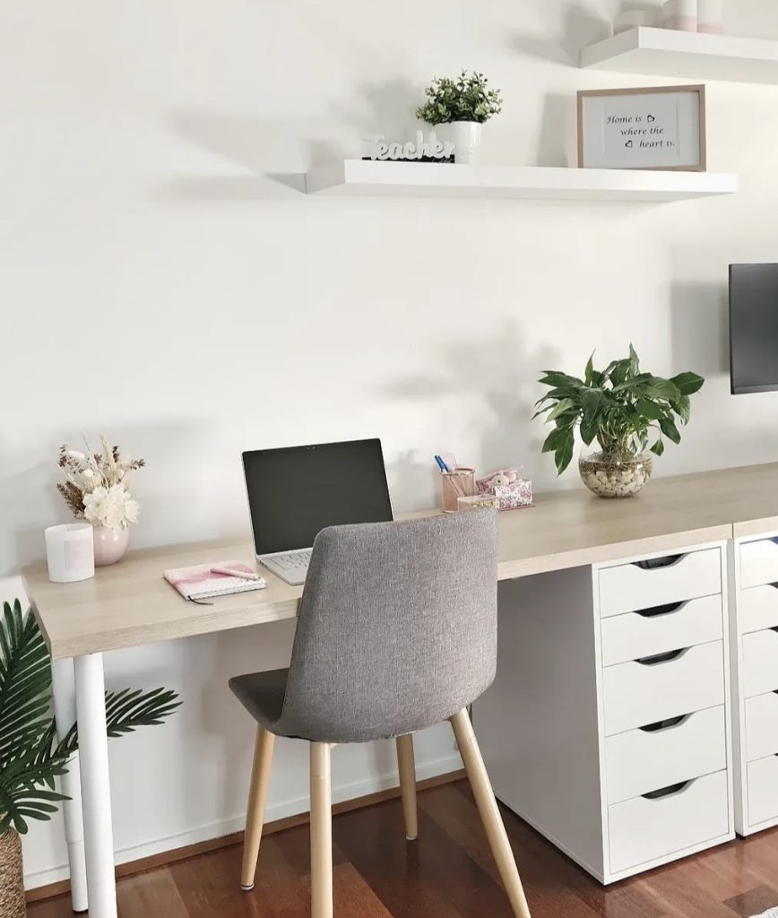  Dining Chairs Turned Into An Office Chair
