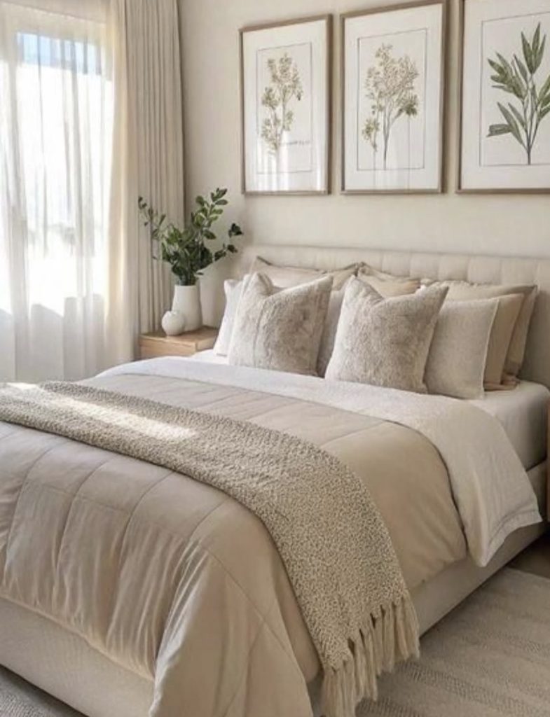 Cozy Dreamy Bedroom Ideas for Couples with Warm Colors