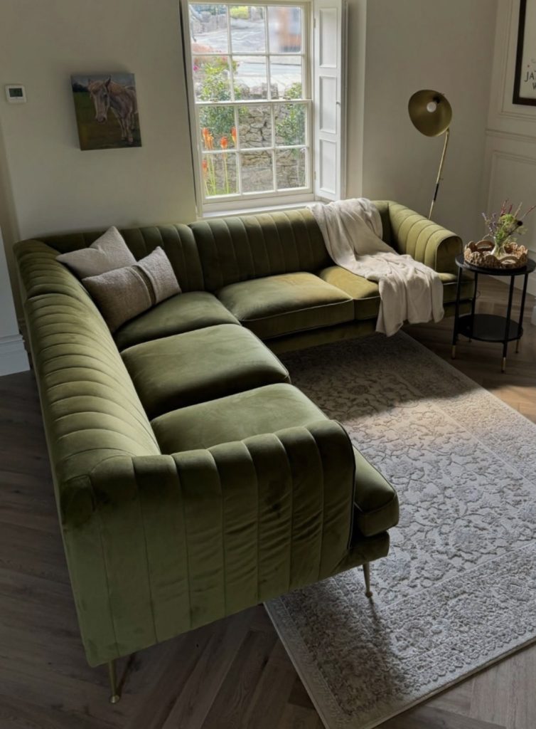 Small-Space Corner Sofa