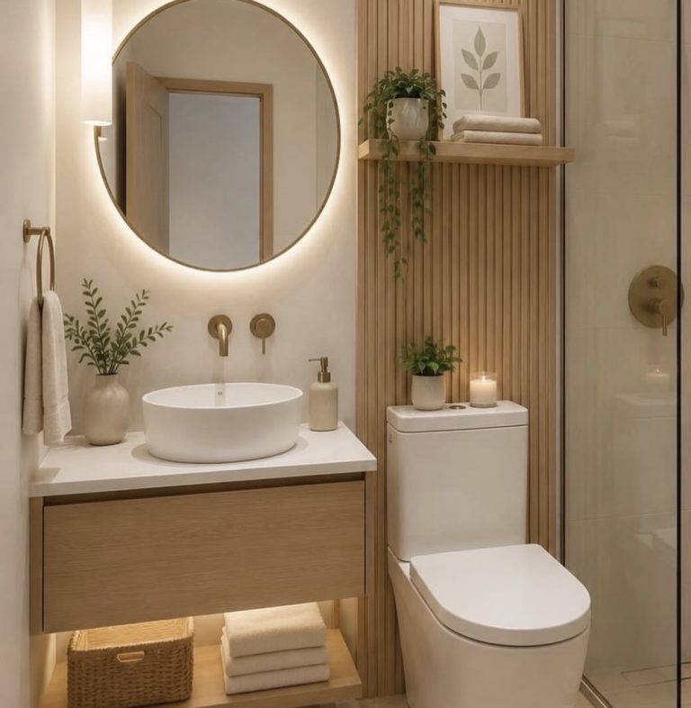 7 Modern Warm Neutral Bathroom Ideas for Small Spaces