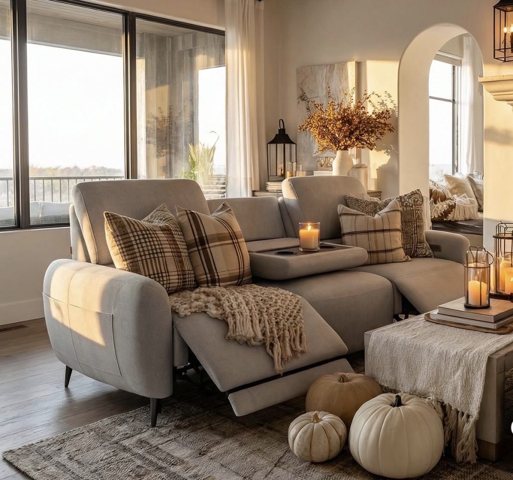 Wall-Hugger Reclining Sofa