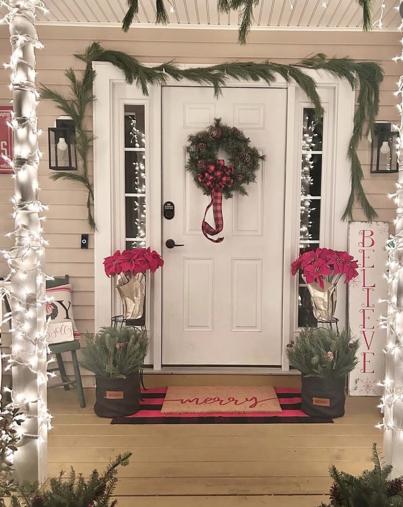 Christmas doormat 
