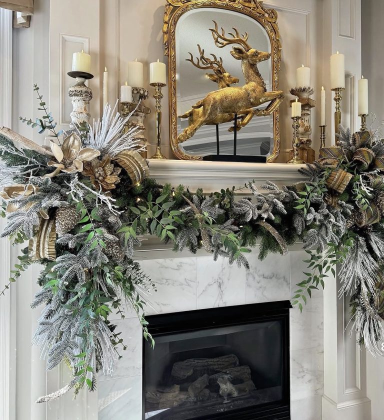 6 Budget-Friendly Christmas Mantel Decor Ideas You’ll Love