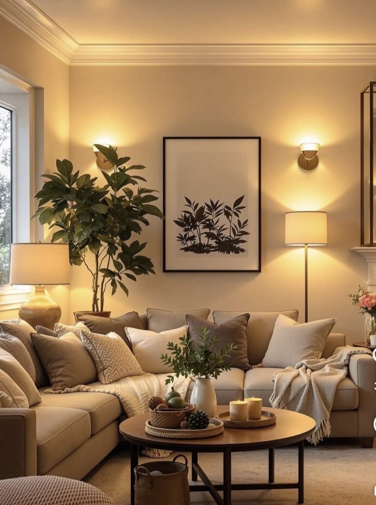 Warm table lamp