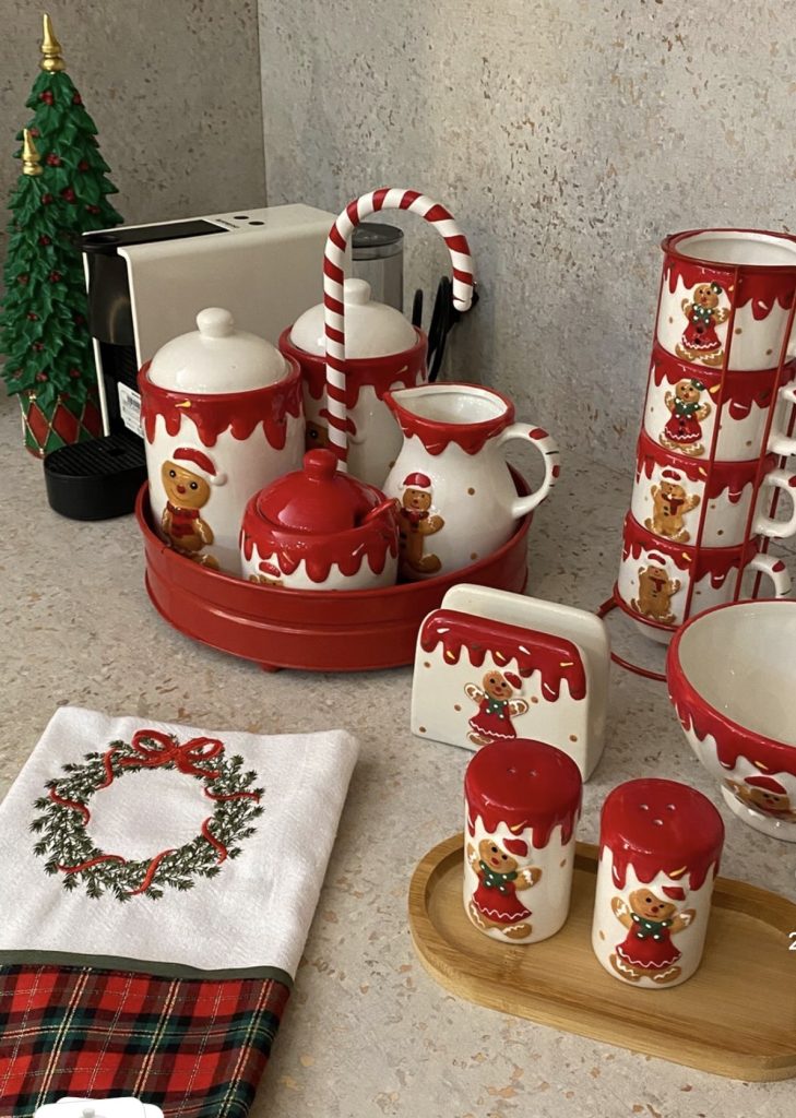 Small Christmas coffee station 
