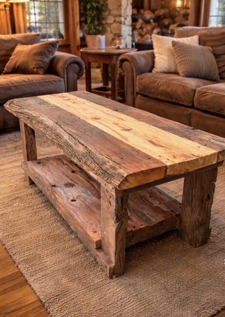 Reclaimed coffee table