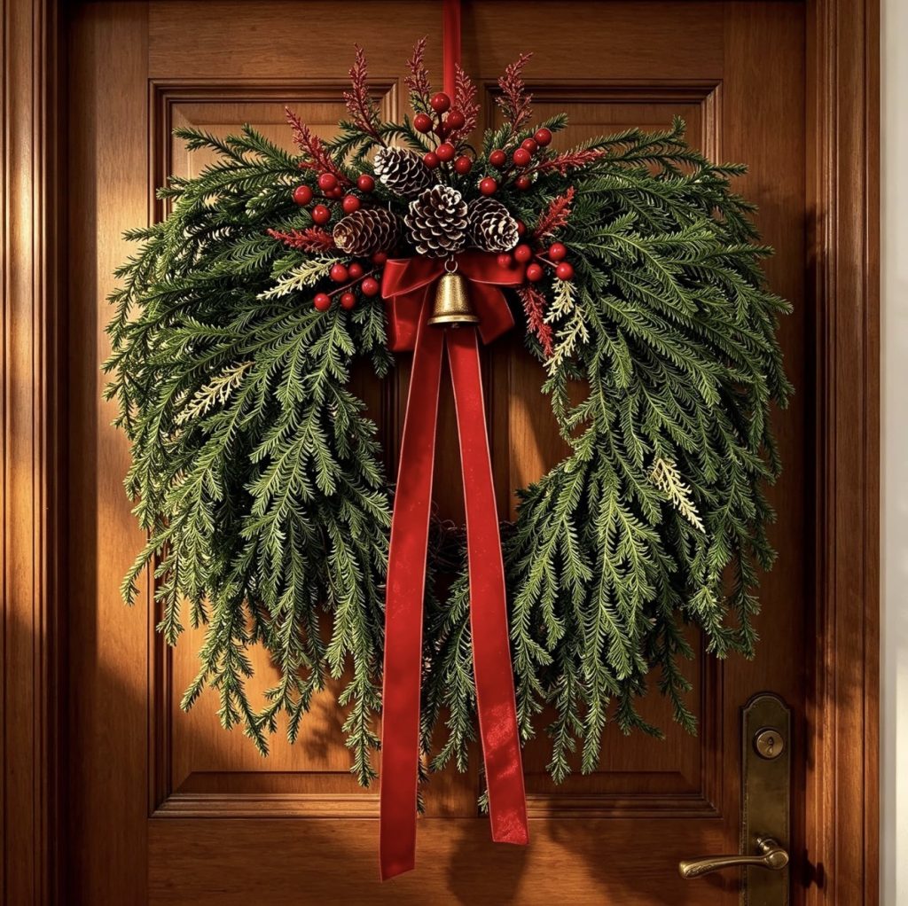 Cozy Pinecone And Berry Wreaths