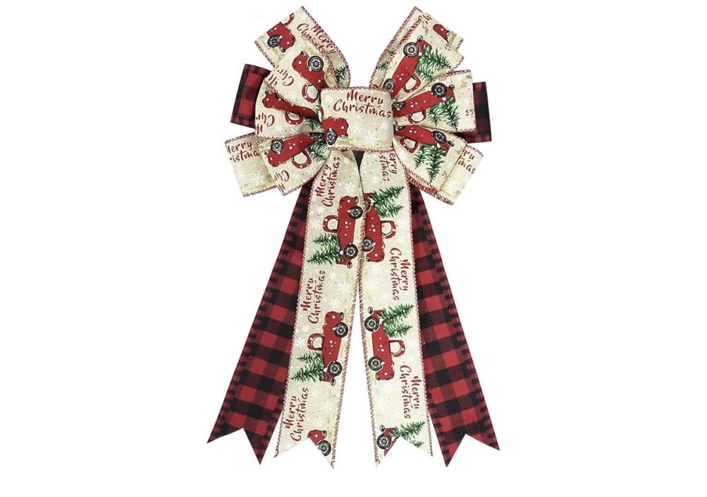 Red And Black Buffalo Check Wreaths