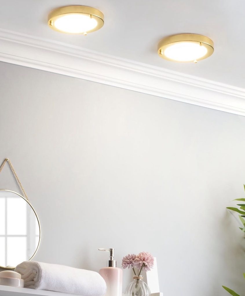 Two Small Ceiling Lights Instead of One