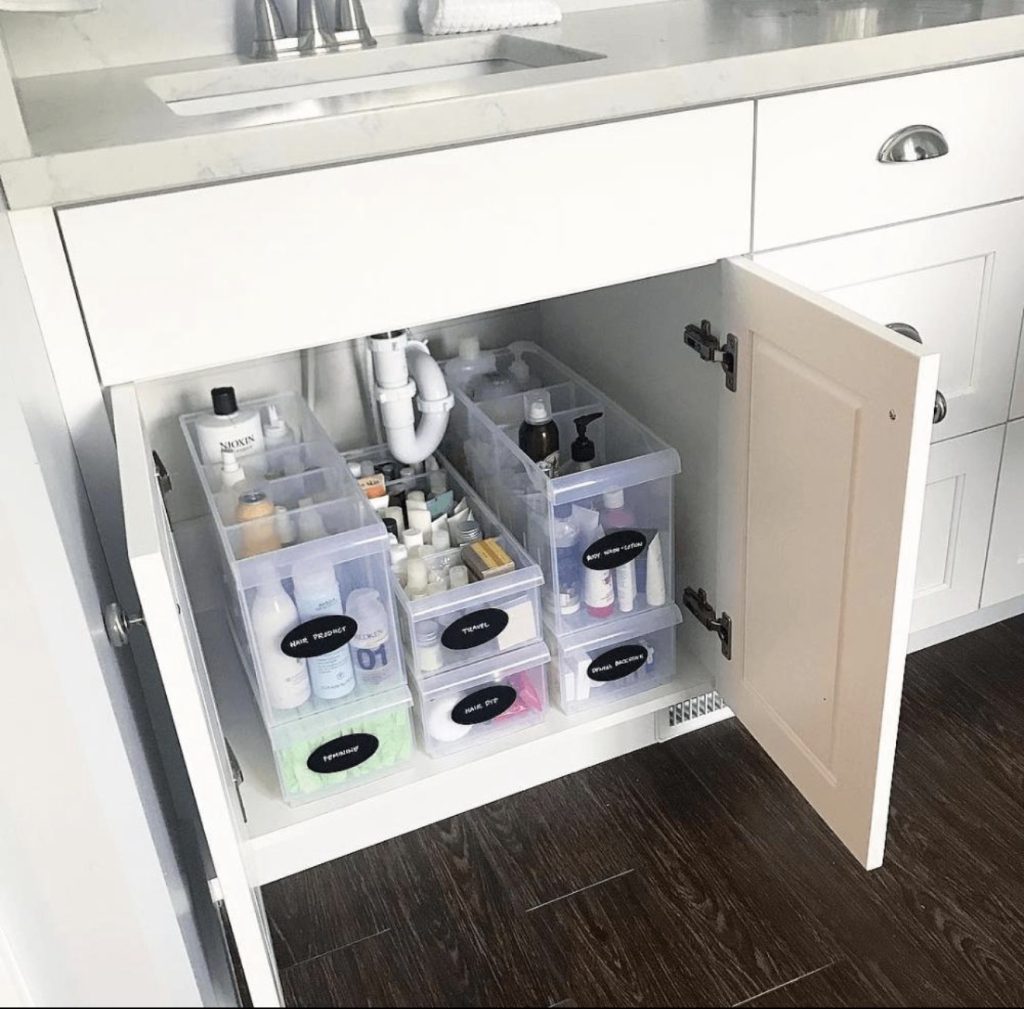 Create an Under Sink Organization Station