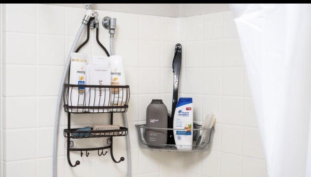 Turn a Dollar Store Shower Caddy Into Extra Shower Storage