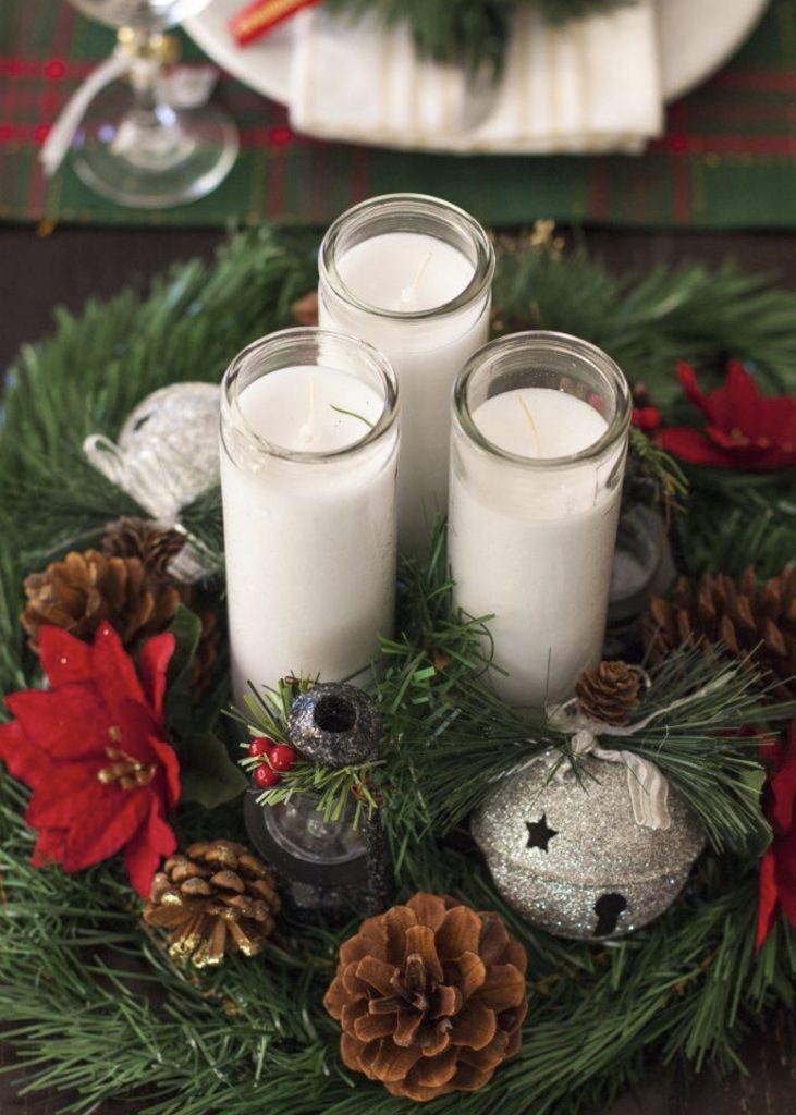 Christmas Candle Holder