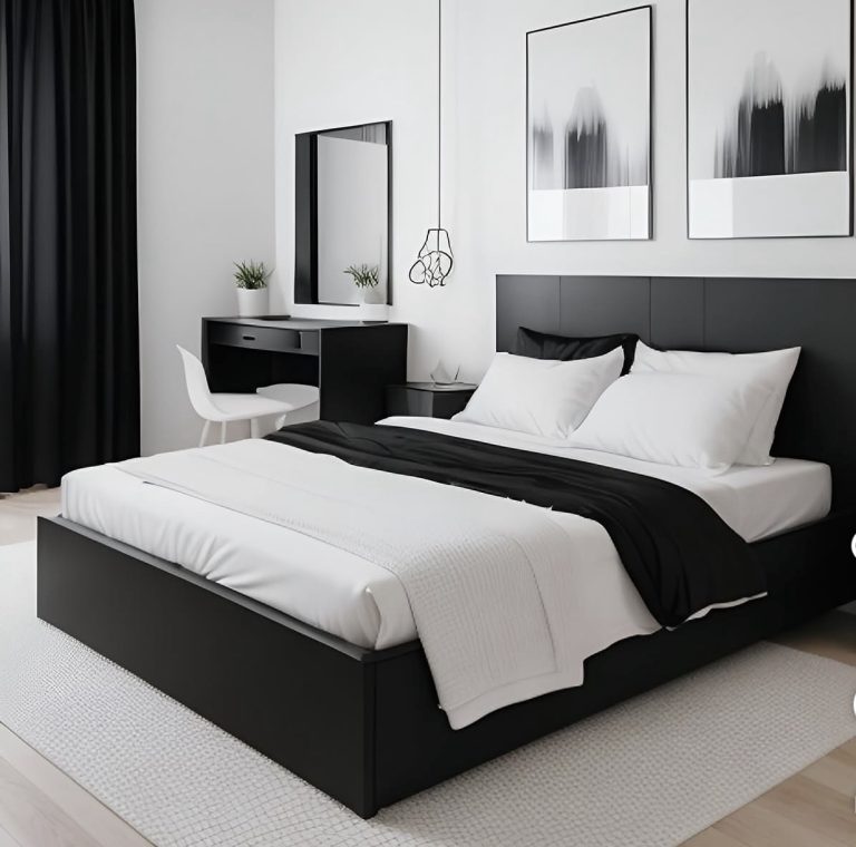 8 Cozy Black and White Bedroom Decor Ideas on a Budget
