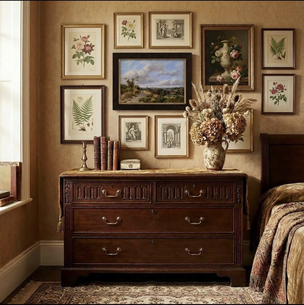 Vintage Wooden Dresser