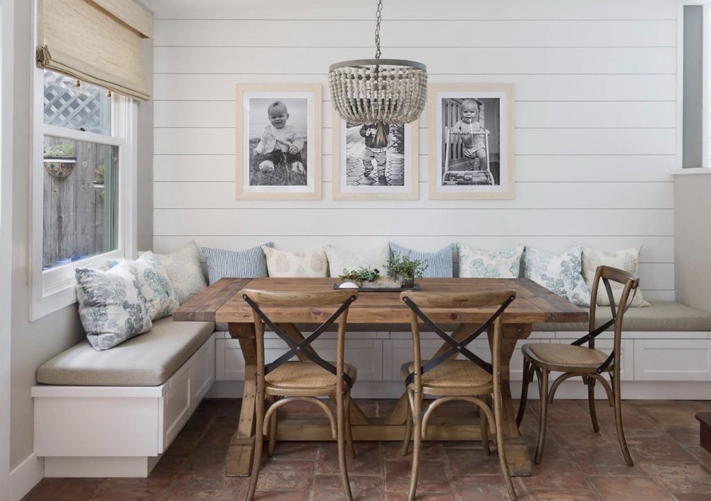 wall character with white shiplap