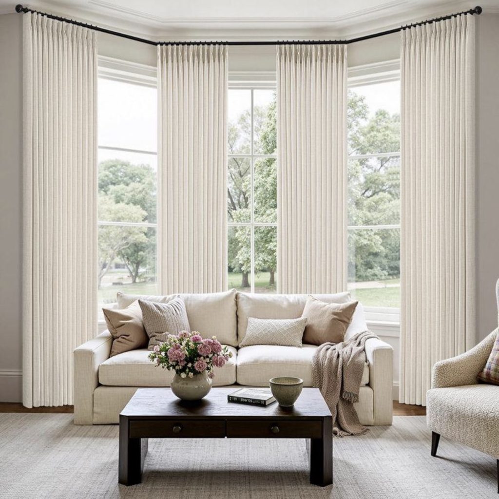 Floor-Length Curtains 