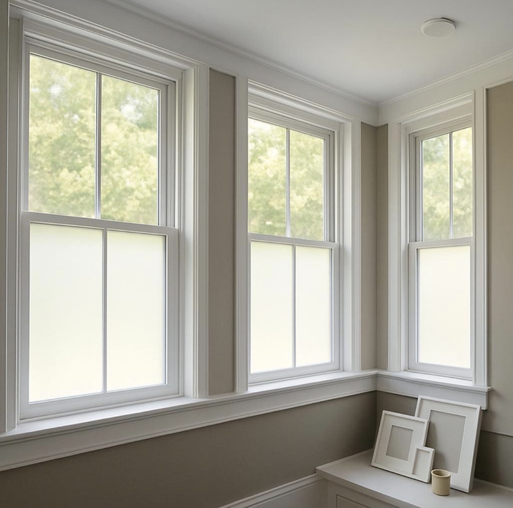 Frosted Privacy Window 