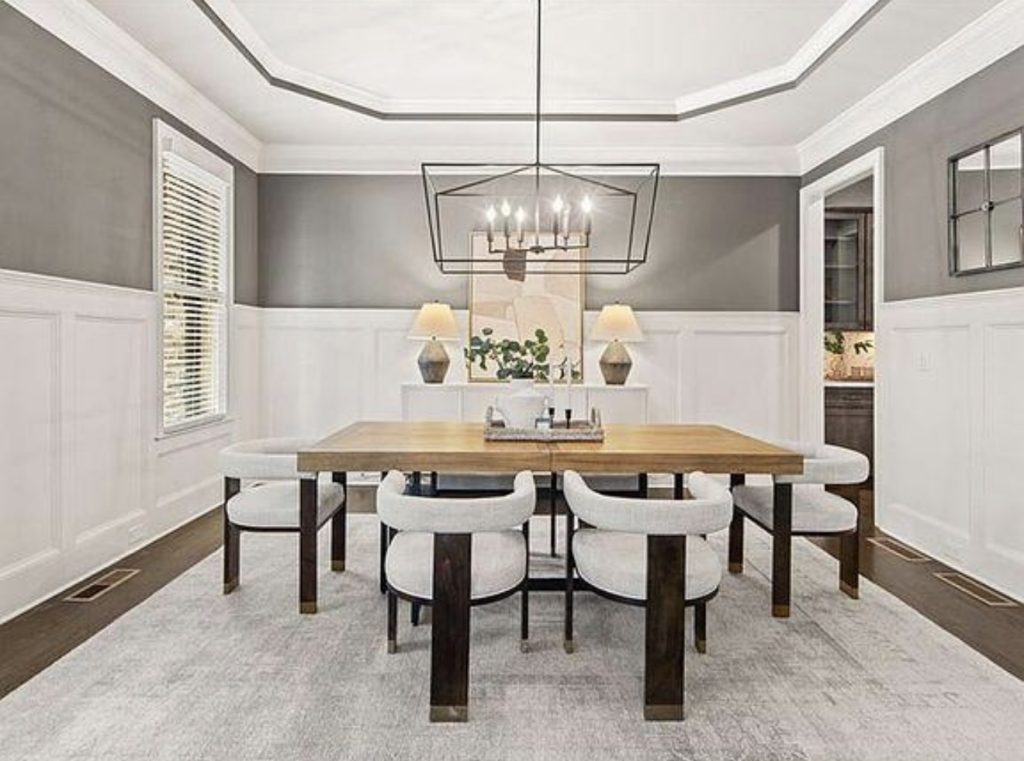 Board-and-Batten Wood Wainscoting