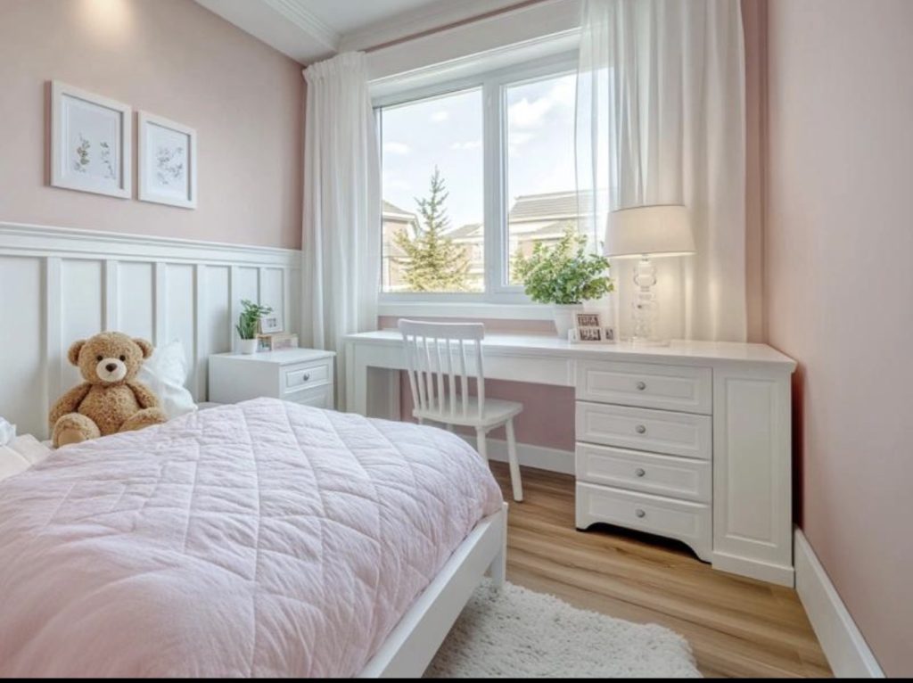 White Picture Frame Wainscoting 