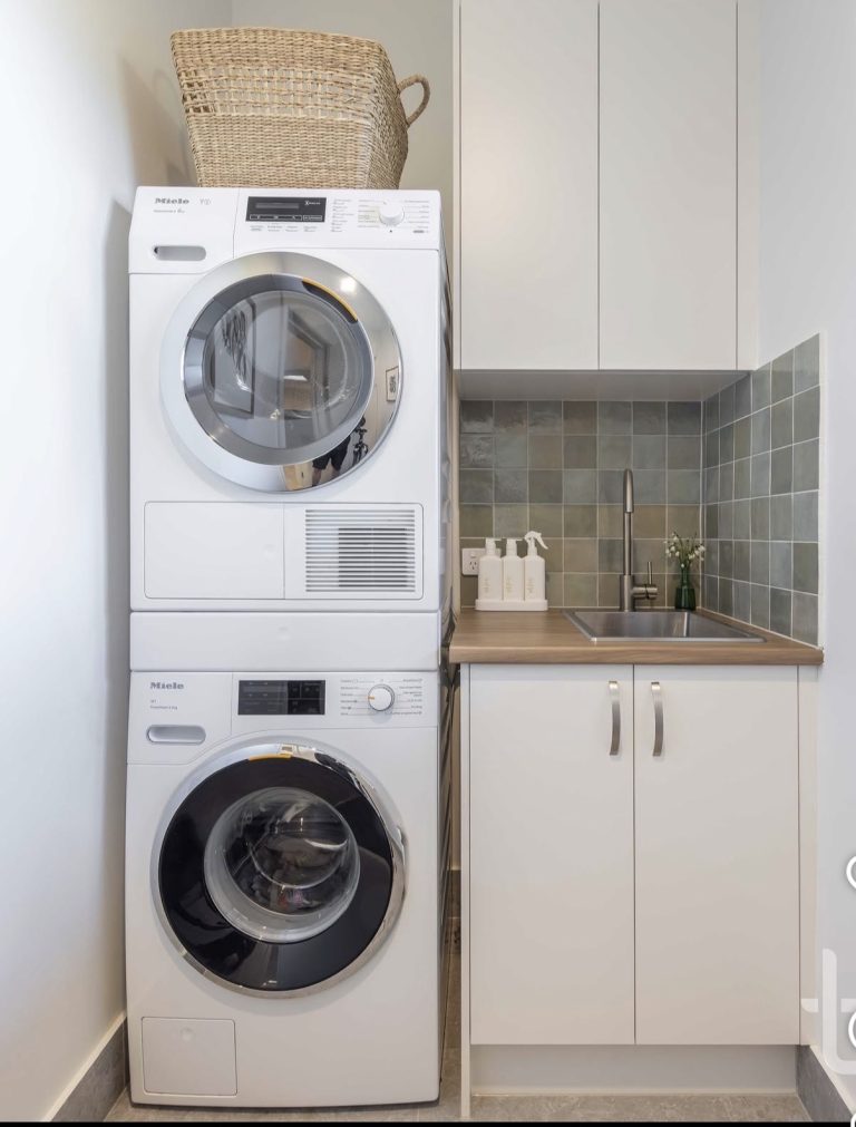 8 Modern Stacked Laundry Room Ideas for Small Spaces