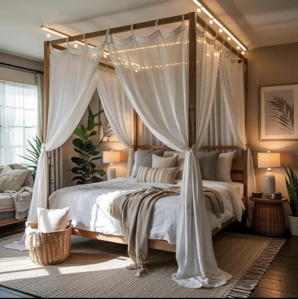 Matching Nightstands and Personal Touches