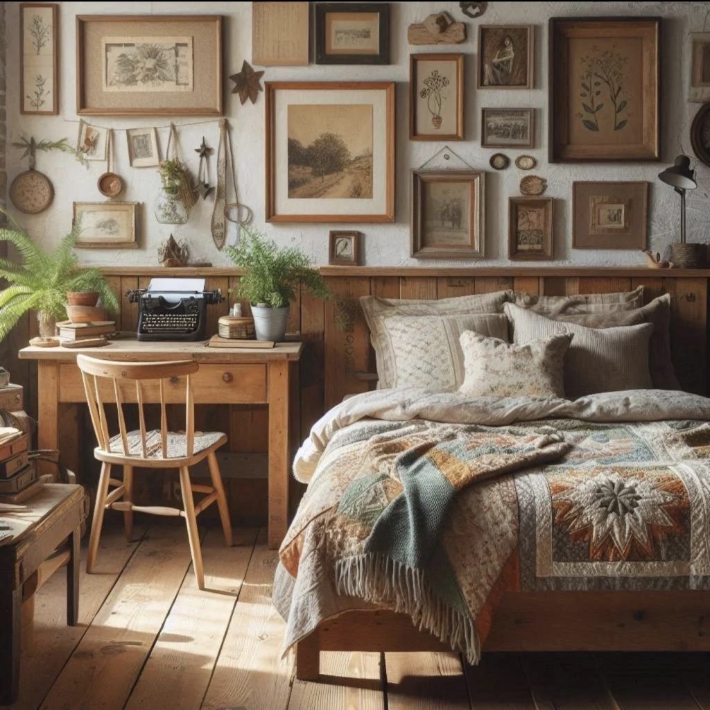 Vintage Botanical Gallery Wall