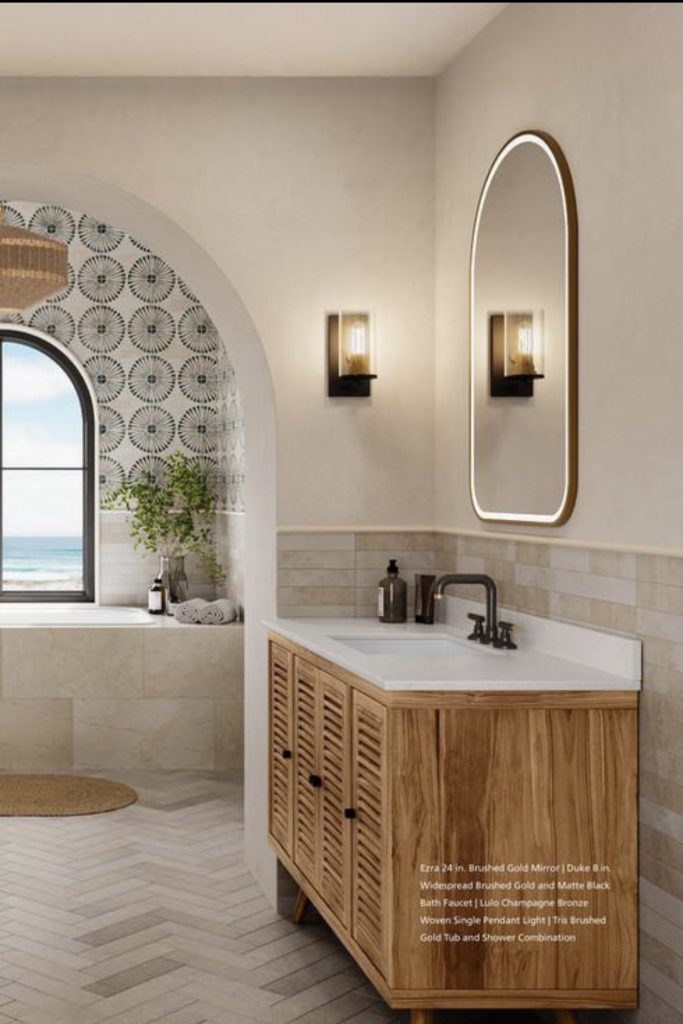 Lighting and Hardware for a Modern Southwestern Finish