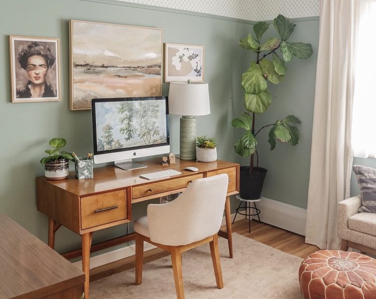 8 Modern Cottagecore Home Office Decor Ideas on a Budget